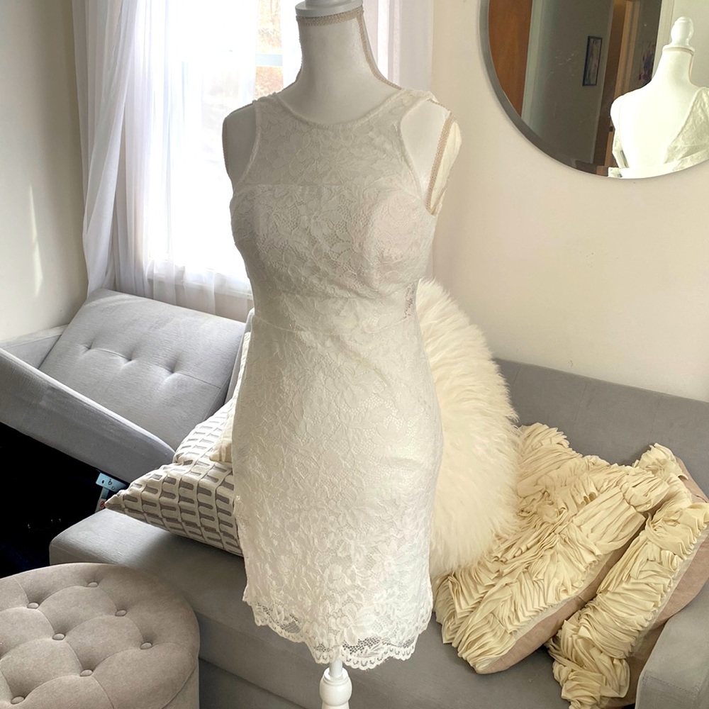 Ivory lace Dress